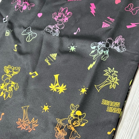 Adidas X Disney Minnie Mouse toddler girl‎ shirt Dress athletic Colab black 4T - Picture 10 of 10